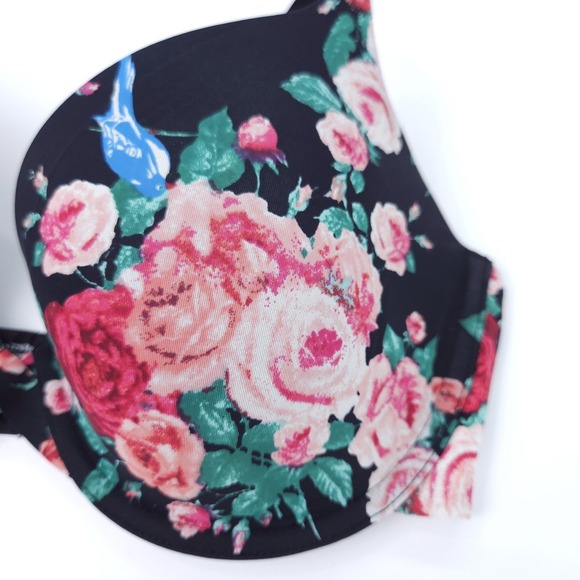 Soma Memorable Full Coverage Bra Underwire Multicolor Floral Size 36C - Picture 2 of 11
